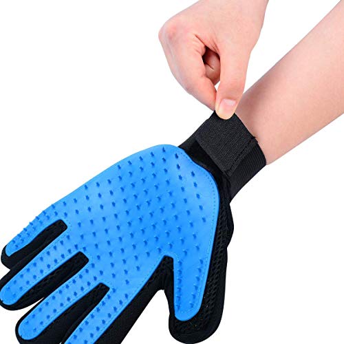 Petper Guantes de Belleza de Mascota, Guantes de Baño, Limpiador de Pelo de Mascota