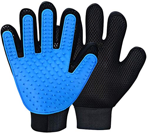 Petper Guantes de Belleza de Mascota, Guantes de Baño, Limpiador de Pelo de Mascota