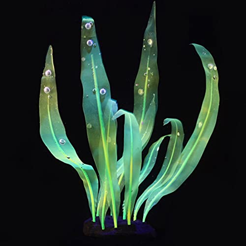 PetPhindU Las Plantas De Acuario Decoración Paisaje del Acuario Decoración Imitación Algas Kelp Coral Artificial Adorno De Peces De Acuario Tanque Decoración Decorativos