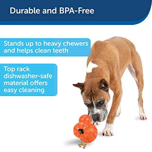 PetSafe Sportsmen Barnacle - Juguete dispensador de golosinas para Perros, rellenable, pequeño