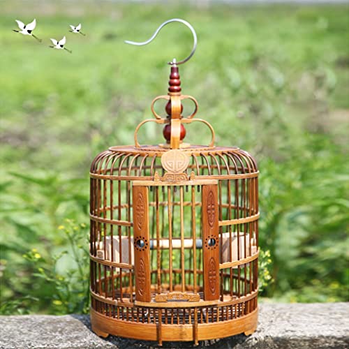 PHSP Jaulas para pájaros Suministros For Mascotas con Ganchos Jaula For Pájaros Espaciosa For La Mayoría De Los Pájaros Pequeños Jaula For Pájaros Colgante con Ganchos Regalos For Los Amantes