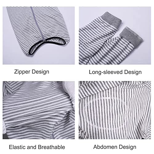 Pijama de una Pieza para Perros Grandes y medianos para la pérdida de Cabello, alergias, antifugas, protección de heridas, Alternativa de Cono (2XL, GIRS)