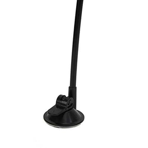Plumas de Juguete Interactivas para Gatos, Varita de Plumas de Gato Interactiva de Mano, Ventosa Extraíble, Juguete para Gatos Y Pájaros para Gatos de Interior, Caña de Pescar para(Camiseta negra)