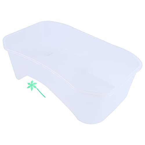 POPETPOP Acuario con Tanque de Tortuga Plataforma para Disfrutar de La Tortuga con Cocotero para Tortuga Tortuga Lagartija Tortuga