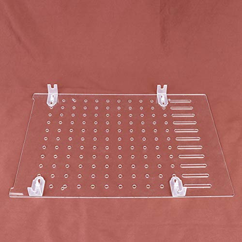 POPETPOP Separador de Acuario Placa de Aislamiento de Acuario 4 Piezas Clips para Acuario pecera vivero Accesorios de Peces No Es Tranparente