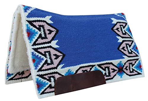 Professional's Choice Sports Medicine Products Ocotillo - Manta para silla de montar (fieltro de lana, 33 x 38 cm), color ónix