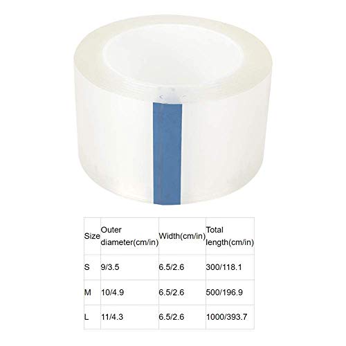 Pssopp Etiqueta engomada del Protector del Gato del Animal doméstico Etiqueta engomada del Protector del rasguño del Perro Mascota Etiqueta del rascador del Gato Muebles de Calidad PVC Gato Sofá (L)