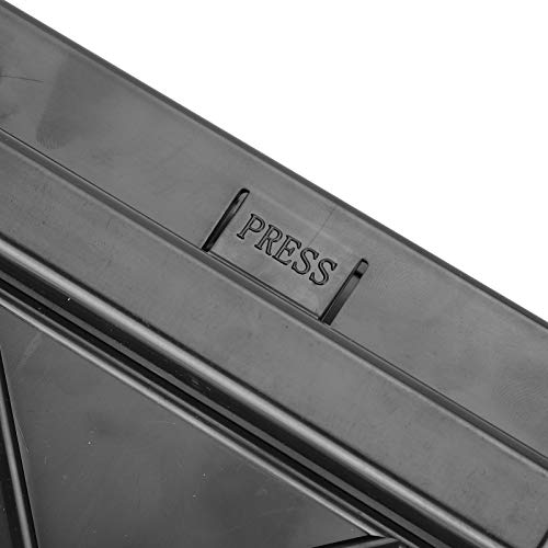 Puerta Grande para Perros, Entrada y Salida, Puerta de plástico Negra para Perros, magnético extraíble, fácil de Instalar, Suministro para Mascotas para Mascotas Grandes, Mascotas(Black)