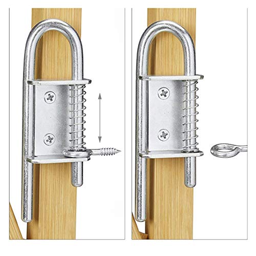 Puertas de seguridad Plegado del gato del perro casero Puerta de la barrera de seguridad de bambú La expansión de la cerca del perrito de vaivén de la puerta simple madera de la cerca de madera estira