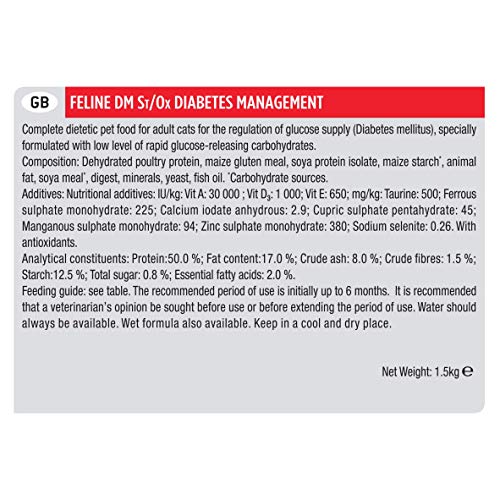 Purina Pro Plan Vet Feline DM 1.5Kg