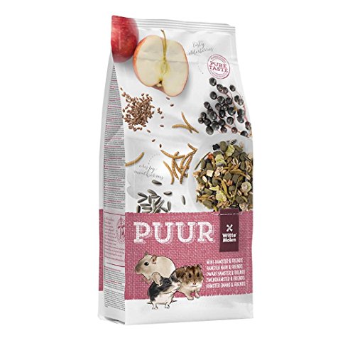 Puur Comida para hámsters Enanos, jerbos, Ratones, 1 Paquete (1 x 400 g)