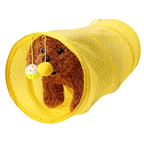 QWEQWE Divertido Mascota Gato túnel Gato Juego túneles Tubos placosible crescería Gatito Gato Gato Gato Gato Conejo Juego Juguete (Color : 1)