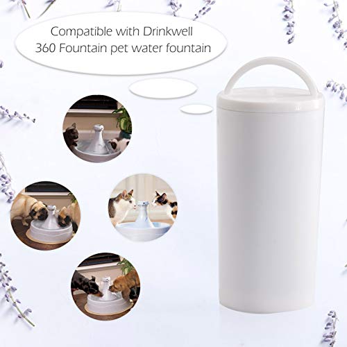 Rantoloys Compatible con Filtros de Fuente de Agua Drinkwell 360 Fountain Cat 12 Filtros de Repuesto