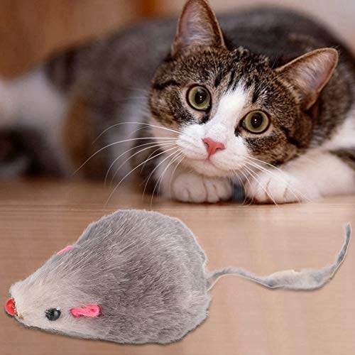Ratón de Juguete para Gatos, Mini Juguete Divertido para Gatos, Ratones Falsos de Felpa, ratón Falso para Gatos, Juguetes para Gatos, Regalo para Mascotas, Juguetes para Gatos, Juguetes