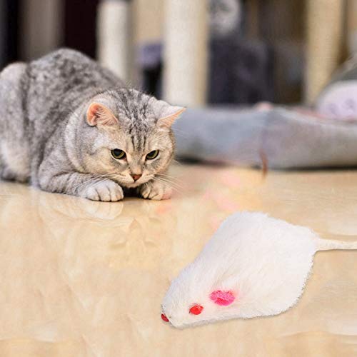 Ratón de Juguete para Gatos, Mini Juguete Divertido para Gatos, Ratones Falsos de Felpa, ratón Falso para Gatos, Juguetes para Gatos, Regalo para Mascotas, Juguetes para Gatos, Juguetes