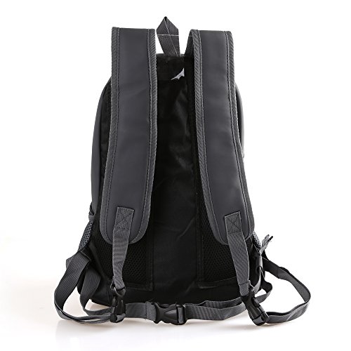 RC GearPro Mochila portátil para Mascotas, diseño de Cabeza hacia afuera, Ajustable, para Gato, Perro, Viaje, Bolso de Hombro Delantero, fácil de Ajustar para Viajar, Caminar, Acampar (L, Rosa Rojo)