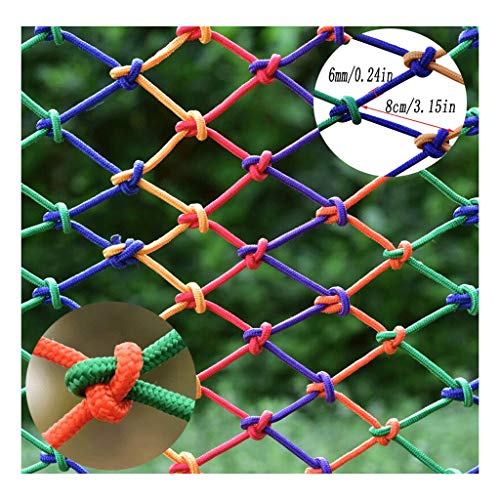 Red de Protección Duradero Red de Seguridad Niños Barandilla Red de Seguridad Escaleras Red Resistente a Roturas Red de Protección de Balcón Red de Nylon Red de Techo Red de Decoración Interior Red de