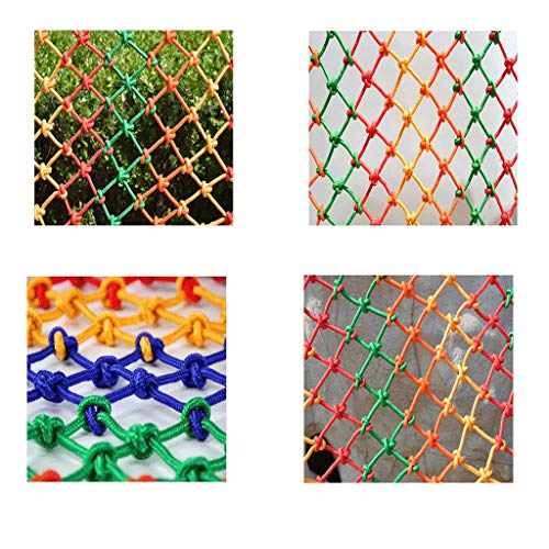 Red de Protección Válida para Múltiples Usos Ideal Color Decorativo Red de Seguridad Red de Seguridad Para Niños Balcón Malla Red de Guardería Red de Protección Escaleras Resistentes A La Rotura Gato