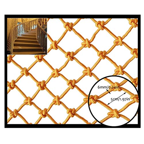 Red de Protección Válida para Múltiples Usos Ideal Cubierta De Carga Interior Niño Mascota  Red De Balcón De Protección De Escalera Red De Cuerda De Valla Resistente A Roturas  Jardín De Infancia Deco