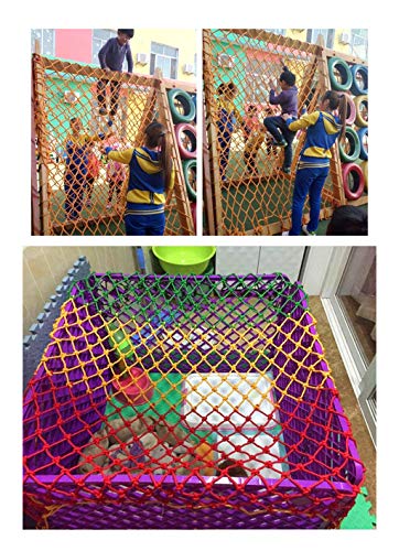 Red de Seguridad Para Niños y Bebés, Color Red de Seguridad Escaleras Balcón Red de Seguridad For Niños Carga Protección Contra Caídas Red Jardín Planta Gatear Red Decoración Red Red de Juegos de Jard