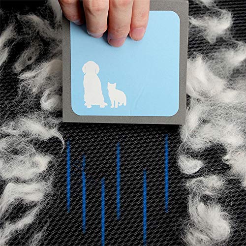 Removedor de pelo de gato de perro La eliminación del pelo del animal doméstico espuma - reutilizable pelo removedor de la piel for mascotas Perros Gatos muebles de cama Alfombras Asientos de coche So