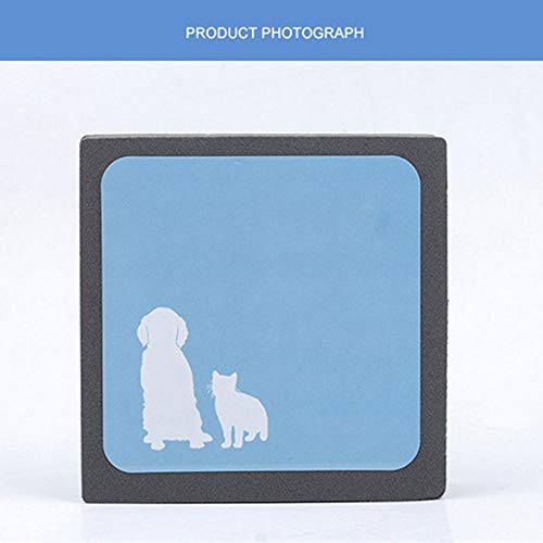 Removedor de pelo de gato de perro La eliminación del pelo del animal doméstico espuma - reutilizable pelo removedor de la piel for mascotas Perros Gatos muebles de cama Alfombras Asientos de coche So