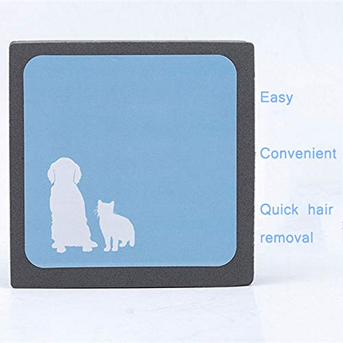 Removedor de pelo de gato de perro La eliminación del pelo del animal doméstico espuma - reutilizable pelo removedor de la piel for mascotas Perros Gatos muebles de cama Alfombras Asientos de coche So
