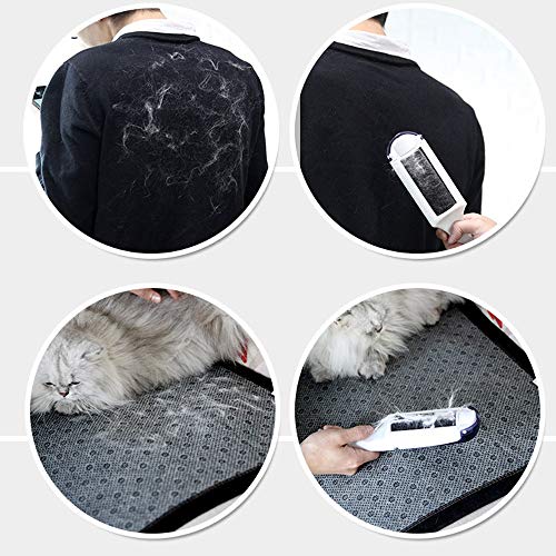 Removedor de pelo de gato de perro Pelusa cepillo de pelo de mascotas remover - El cepillo electrostático utilizado for limpiar el pelo en la ropa puede ser reutilizado y se puede quitar pelo del anim