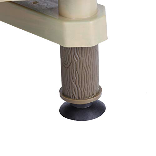 Reptiles Tortuga Muelle Flotante Plataforma para Tomar el Sol Muelle de Tortuga con Escalera de rampa Decoración de Tanque de Acuario para Mascotas pequeñas Baño de Sol Descanso Jugar