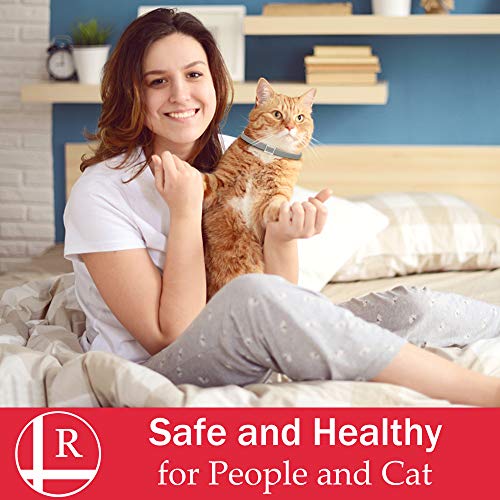 Rmolitty Collar Antiparasitario Gato Collar para Garrapatas, 8 Meses de Protección para Gato (35cm)