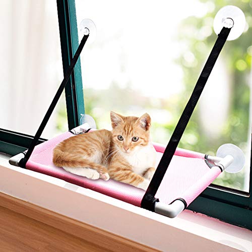 Rosvola Hamaca con Ventana para Gatos, Cama Colgante para Gatos, Hamaca para Gatos, Hamaca para Gatos, Cama con Ventana, Hamaca para Mascotas, Hamaca para Gatos, para apartamento