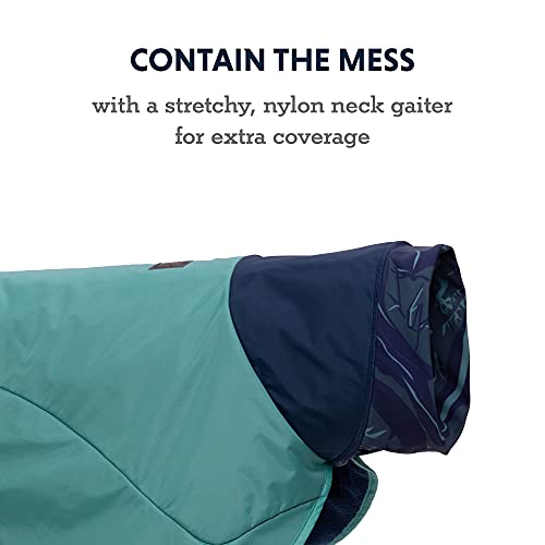 RUFFWEAR Toalla Absorbente para Perros Que Protege tu Coche y Hogar de la Humedad y el Barro de tu Mascota, Talla XL, Verde Aurora
