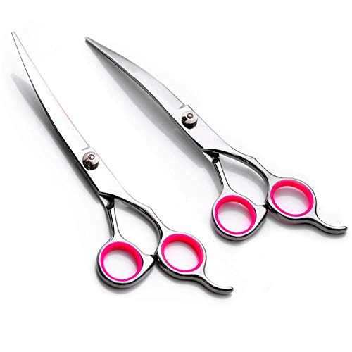 Rysmliuhan Shop Tijeras Peluqueria Canina Tijeras Peluqueria Profesional Tijeras de Pelo Perro, Tijeras de Corte Tijeras para Tijeras para el Aseo d
