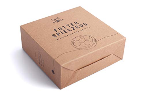 Samtpfote® Comida de madera – Calidad premium – Juguete inteligente interactivo para gatos – Juguete para gatos natural y sostenible