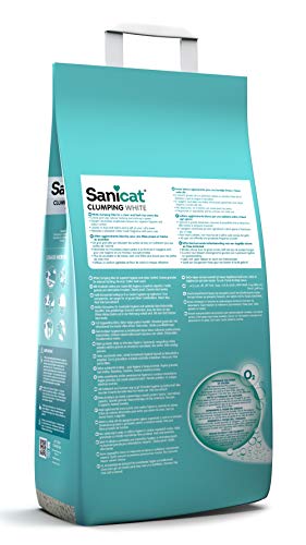Sanicat Clumping White Cotton Fresh 9000 g