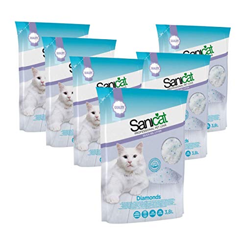 Sanicat Diamonds - Lechera de Cristal 7,5 l – 4 Bolsas