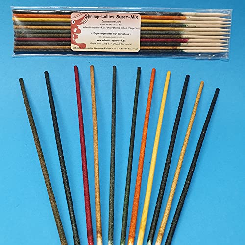 Schmitt Aquaristik Shrimp-Lollies Super-Mix - Líquido para acuario (10 x 1 lágrimas = 10 unidades)
