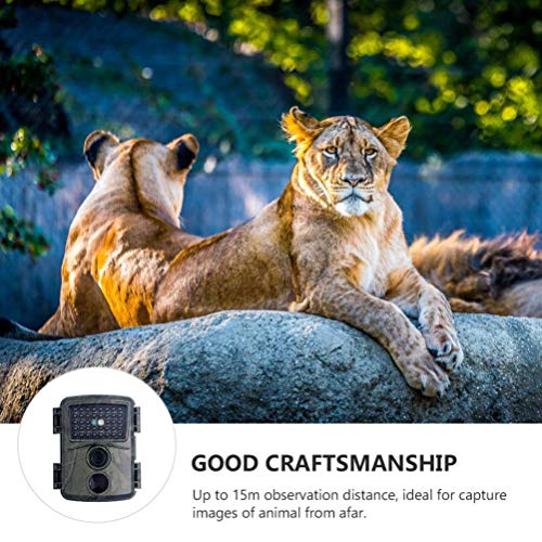 Scicalife Cámara de Senderismo Juego Cámara de Visión Nocturna Caza Cámara de Monitoreo de Vida Silvestre Cámara de Exploración para Vigilancia del Hogar Al Aire Libre