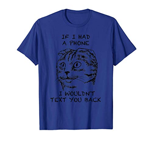 Scottish Fold Cita de gato divertido arte dibujado a mano Camiseta