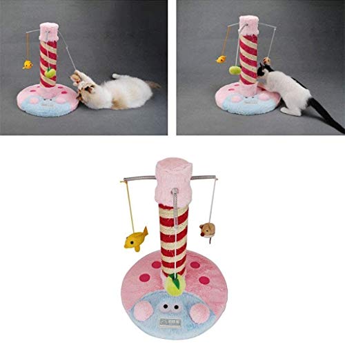 Scratching Post Grinding Claw Cat Scratching Post Small Mouse Cat Scratching Board Cat Climbing Frame Cat Toy 1