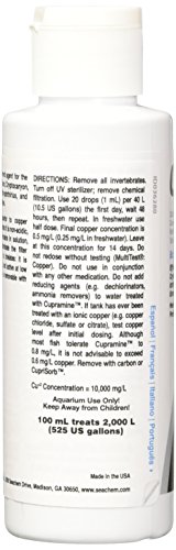 Seachem cupramine, 100 ml