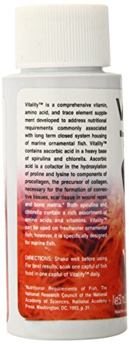 Seachem Vitality 50mL VITAMINE E AMINOACIDI Acquario Pesci Marino