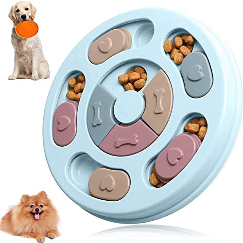secruk Juguetes alimentadores de golosinas para Cachorros | Juguete Interactivo aburrimiento | Dispensador de golosinas para Juegos de Cerebro para Perros | Comedero Lento para Perros pequeños