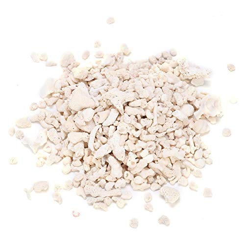 Semiter 【Venta del día de la Madre】 Pecera de Arena de Hueso de Coral, Arena de Hueso de Coral útil para pecera de Acuario