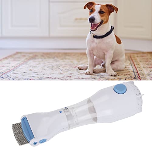 Shanrya Peine eléctrico para piojos, Peine para piojos eficiente para el hogar para Mascotas para Tienda de Mascotas para niños para Adultos