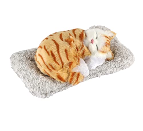 SHANSHAN Quani Adorno de Coches Lindo Vivid Dog Cat Air Ambientador Purificador Home Automóvil Decoración Bambú Bag Bolsa de carbón Adsorb Olor Desodorante Regalo (Color Name : Orange Cat)