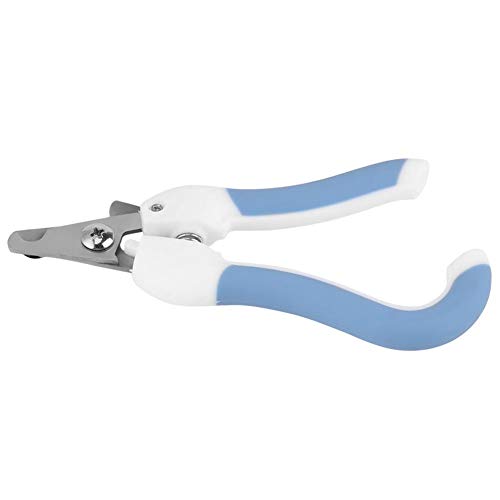Sheens Tijeras recortadoras de uñas de Gato, Tijeras de uñas de Mascotas de Acero Inoxidable recortadoras de Garras de Gatos con Kit de Lima de uñas Profesional para Gatitos, Cachorros(Blue)