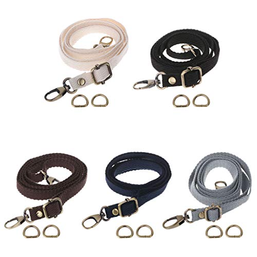 SimpleLife Reemplazo Correa Ajustable de Bandolera Correa de Cuerpo Cruzado Bolso DIY, Bolso de Lona Manija Correa de Bolso