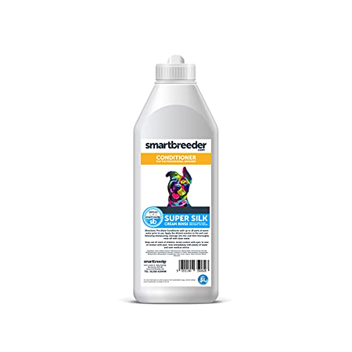 Smartbreeder Acondicionador Aloe Vera Baby Power 1L-5L para perros gatos mascotas gatitos y cachorros -alivia la picazón de la piel del perro (5L)