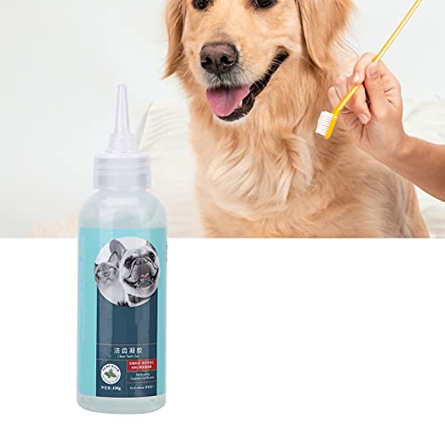 Snufeve6 Gel de Dientes para Mascotas, Reduce la Placa, Elimina el Mal Aliento, Suministros orales para Mascotas, Gel para el Cuidado Dental para Mascotas, Ayuda a Las Mascotas a digerir para la Boca